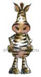 O-107 Lg. Zebra Critter